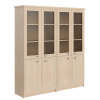 Шкаф высокий 2-х секционный комбинированный RHC 180.2 для кабинета руководителя «Raut»