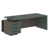 Стол руководителя VCT 2090 (L/R) для кабинета руководителя «Velion»