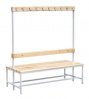 Скамья для спортивных раздевалок двусторонняя 