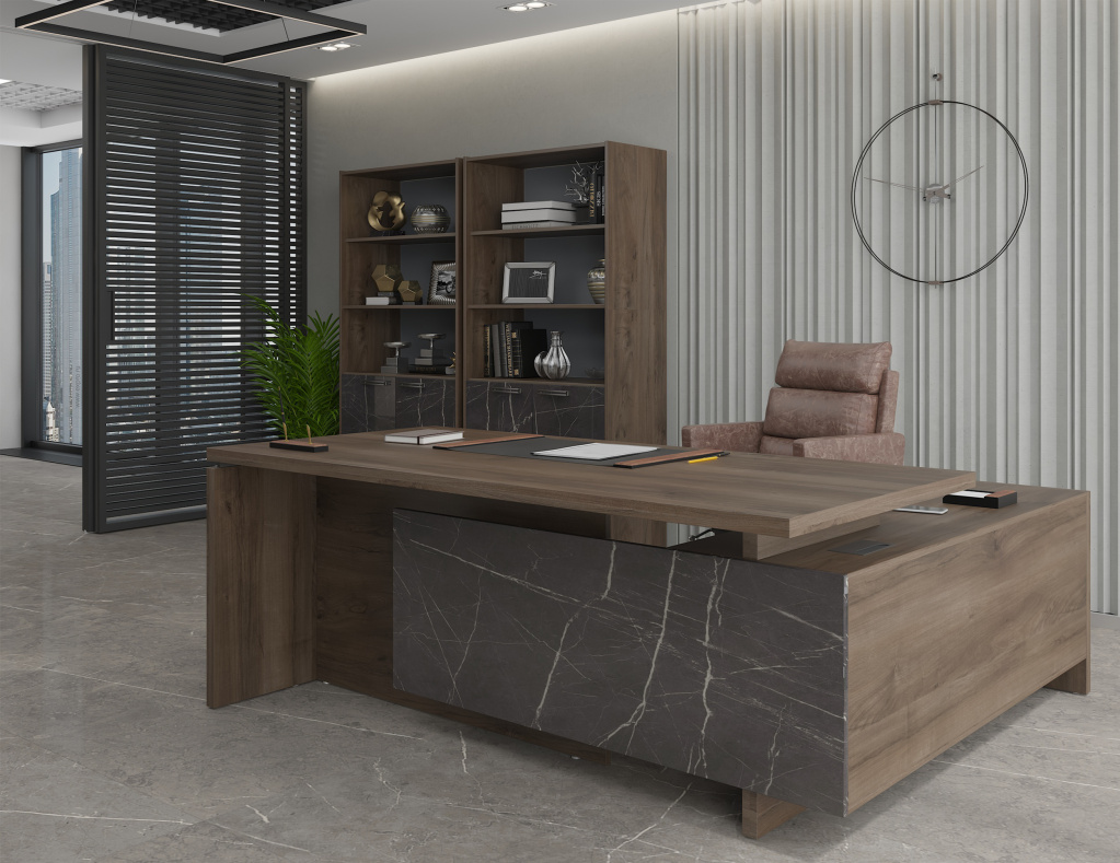 Стол руководителя и шкафы Орех Пацифик_Пьетра Гриджиа.jpg