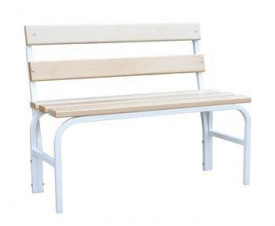 Скамья со спинкой