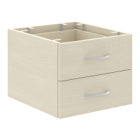 Тумба подвесная с 2 ящ СРС-2V.1 серии «Imago Plus»