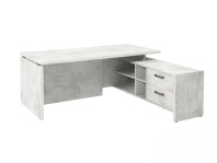 Стол руководителя с опорной тумбой правый FB-119R.DD серии «Festus»