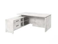 Стол руководителя с опорной тумбой левый FB-117L.DD серии «Festus»