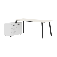 Стол руководителя с тумбой JCT 1813 (L/R) серии «JAY»