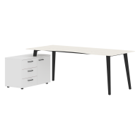 Стол руководителя с тумбой JCT 2013 (L/R) серии «JAY»