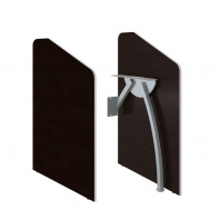 Пара опор финальных с панелями для приемной «Zoom»