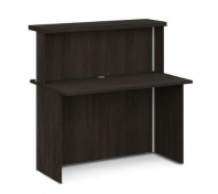 Модуль стойки ресепшен, прямой V-86 серии «Vasanta» (Дуб кентербери, 1200 x 760 x 1220)