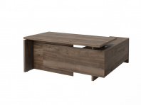 Стол руководителя с опорной тумбой левый FI-117L.DD серии «Festus»