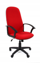 Кресло офисное CHAIRMAN 289 (Ткань 12-266 красная)