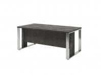 Стол руководителя прямой Z-318 на металлических опорах для кабинета руководителя «Vestar»