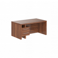Стол руководителя ZSTD 169H.A (L/R) с тумбой для кабинета руководителя "ZENN"