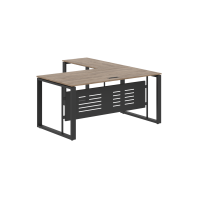 Стол руководителя угловой ECT 1619M серии «ENIO»