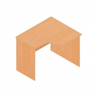 Стол эргономичный Р.РС-10 серии «Референт» (Бук светлый, правый, 1000 х 860(550) х 750 мм)