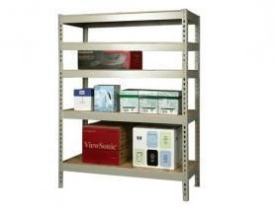 Металлические стеллажи складские МКФ