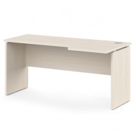 Стол письменный эргономичный V-36 серии «Vasanta» (Дуб кобург, правый, 1600/524 х 780/600 х 750 мм)