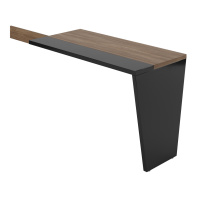 Приставной стол левый для кабинета руководителя «Asti»