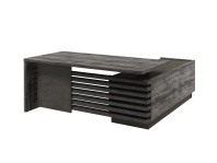 Стол руководителя на ЛДСП опорах с опорной тумбой левый Z-218л.0000  для кабинета руководителя «Vest