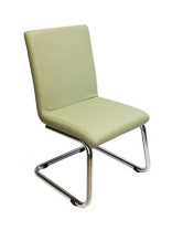 Стул для посетителя Лайм (Экокожа S0406 фисташковый)