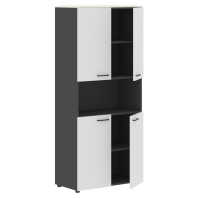 Шкаф с 2-мя комплектами глухих малых дверей JHC 85.4 серии «JAY»