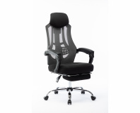 Кресло офисное 007 NEW черный пластик