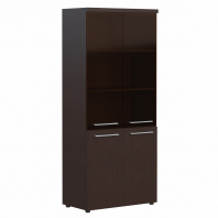 Шкаф комбинированный с топом AHC 85.7 для кабинета руководителя «ALTO»