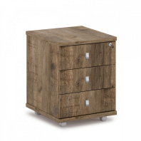 Тумба подкатная с замком на первый ящик V-91 серии «Vasanta»