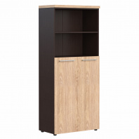 Шкаф с глухими средними дверьми и топом AHC 85.6 для кабинета руководителя «ALTO»