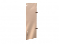 Дверь стеклянная для шкафа-пенала на 3 секции (лев./прав) серии «Рубин»