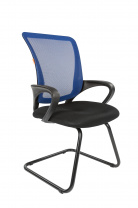 Кресло для посетителя Chairman 969 V (Сетка TW-05 синий)