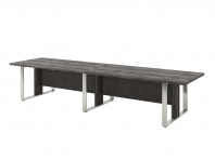 Стол переговоров Z-104 на металлических опорах для кабинета руководителя «Vestar»