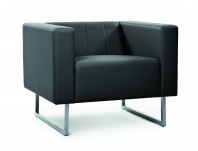 Кресло CHAIRMAN ВЕНТА  (экокожа Euroline черный)