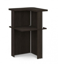 Модуль стойки ресепшен, угловой V-84 серии «Vasanta» (Дуб кентербери, 760 x 760 x 1220)