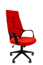 Кресло офисное Chairman 525 (ткань /красный/)
