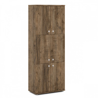 Шкаф V-603 широкий высокий, закрытый, 6 дверей для кабинета руководителя «Vasanta»