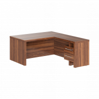 Стол руководителя угловой ZCT 1619H.A (L/R) для кабинета руководителя "ZENN"