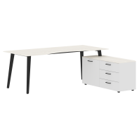 Стол руководителя с тумбой JCT 2018 (L/R) серии «JAY»