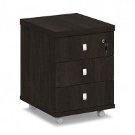 Тумба подкатная V-94 с центральным замком и системой метабоксов Hettich для кабинета руководителя «V