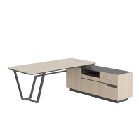 Стол с большой тумбой серии "Line"